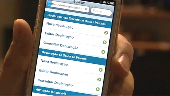 e-dbv no celular