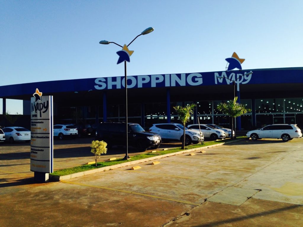 Fachada do Shopping Mapy