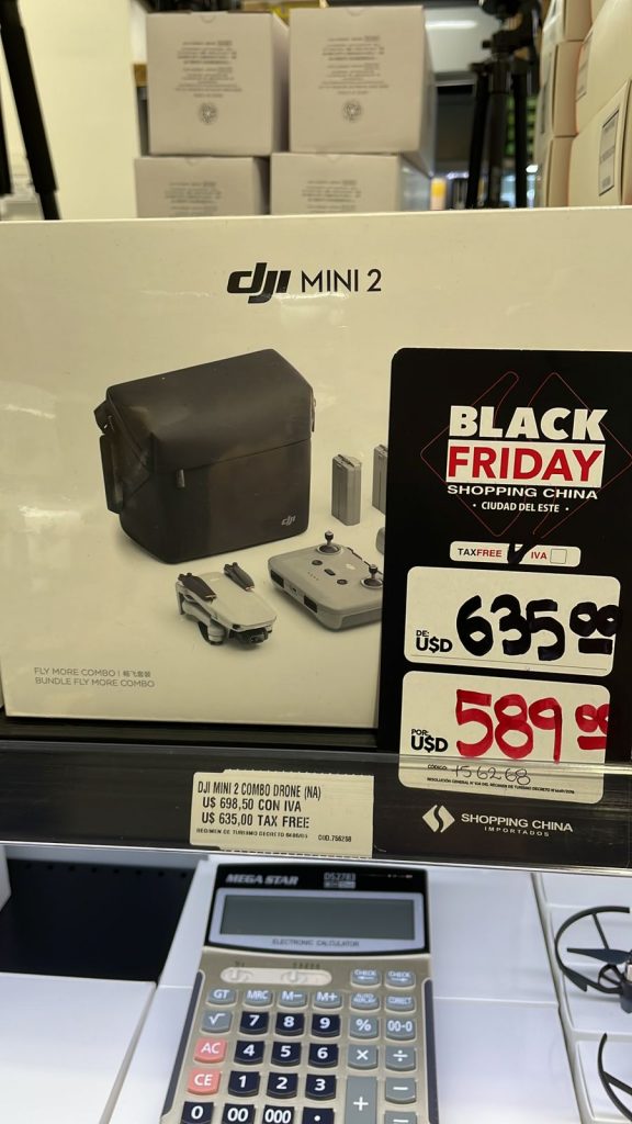 Drone no Shopping China Importados